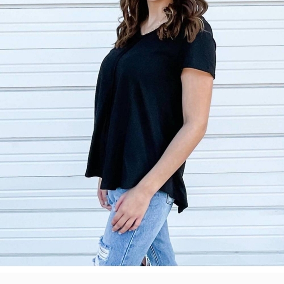 COCO + CARMEN bella tee in black NWT - Picture 4 of 10